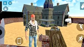 Indian Theft auto game franklin going to granny house New update 
