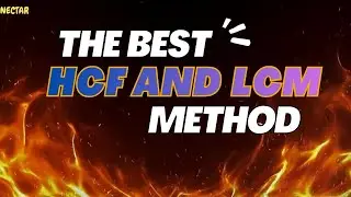 HCF and LCM easy method | Easy maths tricks
