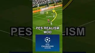 PES Goal Realism Mod #shorts #football #efootball #pes