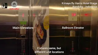 Schindler 3300 Traction Elevators - Kimaya By Harris Hotel Braga, Bandung