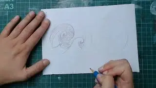 Lino print - a journey from an idea to the finished print