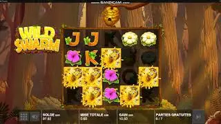 Wild Swarm / Free Spin et Bonus Essaim / Epic Win - &Eacute;diteur : Push Gaming