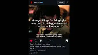stranger things fumbled byler .. | #strangerthings video essay + breakdown 