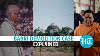 Babri demolition verdict tomorrow: D-day for Advani & 31 others l Key details