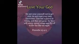 Proverbs 23:4-5 #jesus #bible #faith #truth #peace #christian #wisdom