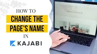 How to Change the Name and URL of Kajabi Pages