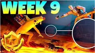 Find Secret Battle Star From Week 9 Loading Screen | Fortnite Battle Royale