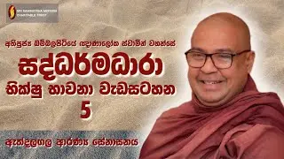 අතිපූජනීය බම්‍බලපිටියේ ඤාණාලෝක ස්වාමීන්වහන්සේ/ඇත්දලගල ආරණ්‍ය/හිමිදිරි උදෑසන භාවනාව