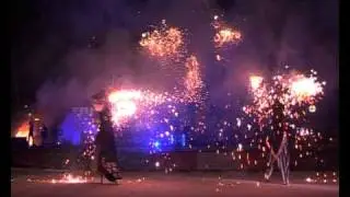 Phoenix Firedancers: Pyro Stilts