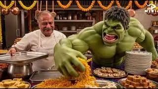 Hulk Attends Indian Wedding 😆 | How Indians Treat Superheroes | #shorts 