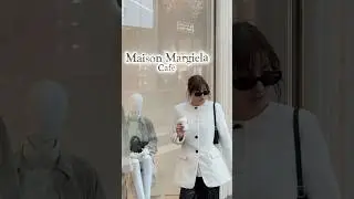 Пирожное в виде культового таби за 1500₽🫠 Это кафе maison margiela !!! #maisonmargiela #кафе