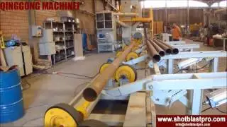 External Pipe Blasting Machine