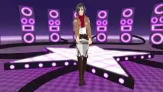 MMD SnK Sasha and Mikasa (Circus)