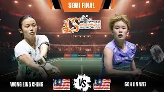 🏸 WS-SF! WONG Ling Ching 🇲🇾 vs 🇲🇾 GOH Jin Wei | Thailand Masters 2026 Badminton