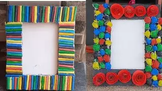 2 beautiful and easy  wall decor and photo frame  #craft with trp