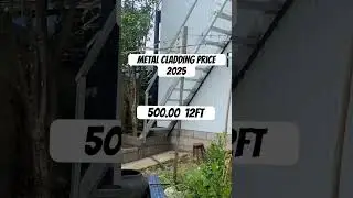 Metal Cladding price 2025 #minivlog #boardinghouse