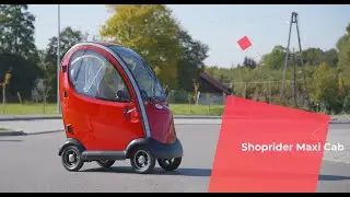 Shoprider Maxi Cab Skuter w&oacute;zek inwalidzki elektryczny scootmobiel