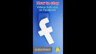 Facebook auto play switched off - How to switch off facebook videos Auto play on mobile #shorts