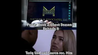 Tariq Finds Out Who Rec Him [ Power Book 2 Ghost Season 2 Episode 8 ]