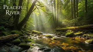 River Water Flow 🌊 Peaceful Soundscape for Deep Sleep and Inner Peace #1806