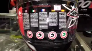 2018 SMK Twister Blade Helmet Matt Black-Orange