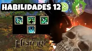 TODAS SKILLS 12 DO ARQUEIRO! - PW HISTORY