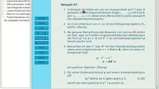 Positive Operatoren