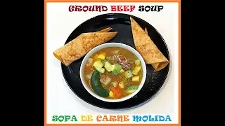 Hearty Ground Beef Soup (Sopa de Carne Molida) | A Flavorful Latin Comfort Dish!