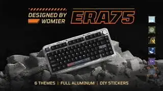 Womier ERA75: A Truly Stand-Out Keyboard with DIY Stickers