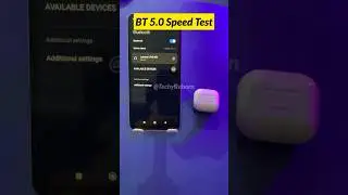 Lenovo Lp 40 Bluetooth Pairing Speed Test 😱#techyreborn #earbuds #bluetooth