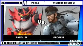 SmashDown: Double or Nothing - Pools - Sanglier (Incineroar) VS Droopyf (Snake) - SSBU