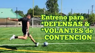 Entreno para Defensas y Volantes de contencion. pasa de ser Amateur a Profesional #futbol #volantes