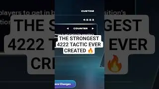 THE STRONGEST 4222 TACTIC EVER CREATED #fc26