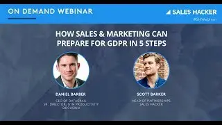 How Sales and Marketing Can Prepare for GDPR in 5 Steps