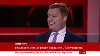 Michael Polak spoke to @BBCNews about Mr Sadik Duraku, a British man currently imprisoned in Serbia.