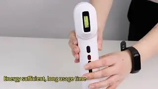 Experience Smooth Skin Anytime, Anywhere!*Wireless Sapphire Ice-Cooling Hair Removal Device