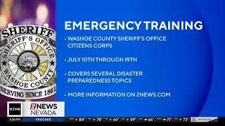 Washoe County Sheriff's Office offering free emergency preparedness training