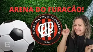 ATL&Eacute;TICO PARANAENSE, O FURAC&Atilde;O! Conheci a famosa ARENA DA BAIXADA
