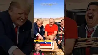 Donald Trump and Putin are collaborating to take over Venezuela.#trump#putin#funny#trending#shorts