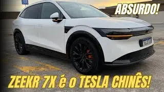 ZEEKR 7X &eacute; o TESLA CHIN&Ecirc;S! Motor, detalhes, teste e autonomia 
