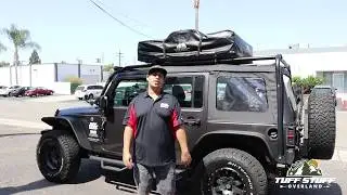 Tuff Stuff Overland Roof Top Tent - How To Open Close Your Tent