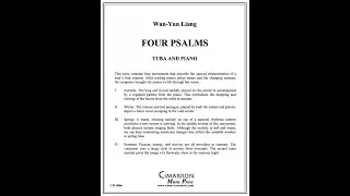 Wan-yun Liang: Four Psalms for Solo Tuba and Piano  excerpts