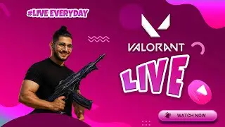 🔴 Valorant Live Masti time | Clutch Moments & Fun Gameplay | #lazybear