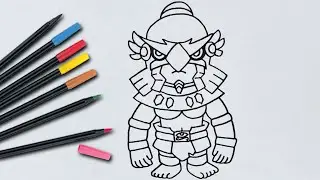 Brawl Stars Coloring / Coloring Brawlers
