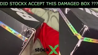 Does @StockX take in slightly damaged boxes ? W/ Results !