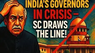 🇮🇳 India&rsquo;s Governors in Crisis | 🏛️ Supreme Court&rsquo;s Bold Stand! | #ConstitutionalCrisis 🔥- 689