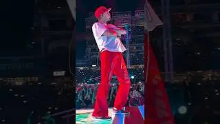 Chris Brown Dancing to 'It Depends' in DC (Night 3) #breezybowl