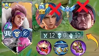 LAPU-LAPU HATE MY MY ONE ATTACK BUILD 100% DAMAGE|MIS.OR. NO.1|MOBILE LEGEND|MLBB