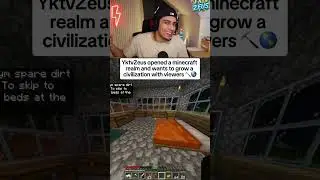 Anyone is welcome to join and create! #fypシ #minecraft #openrealm #joinup #twitch #yktvzeus