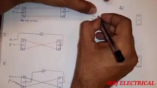 two way switch 1 bulb ka 5 tarike se connection #mrjelectrical